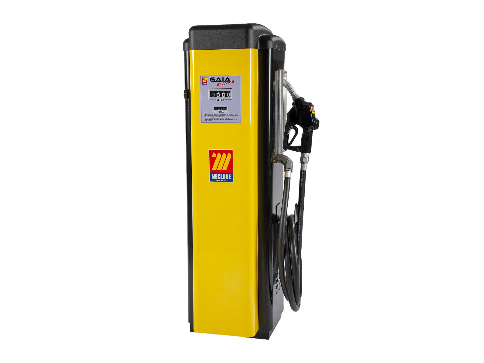Meclube Diesel-Zapfsäule 100 l/min Gelbmetall