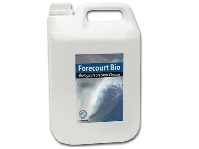 Désintégrant pour huiles et hydrocarbures Carvel Forecourt Bio sur revêtements en ciment - Bidon 5 litres (4pcs) réf.BIO026
