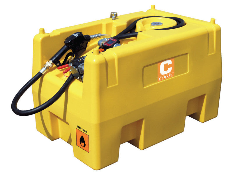 Zbiornik do przewozu oleju napędowego Carvel 912x601x622mm z pompą elektryczną, 220l
