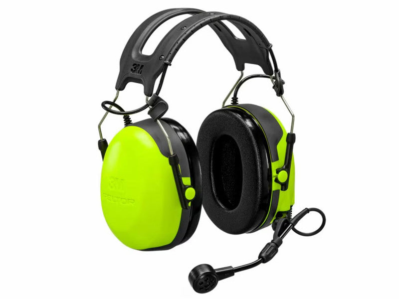 3M Peltor Casque Antibruit CH-3 avec Micro 31dB Communication Radio Jaune