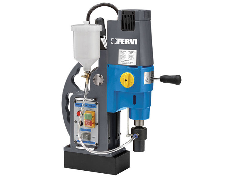 Perceuse magnétique Fervi 0518/50 pour fraises trépan jusqu'à ø 50 mm