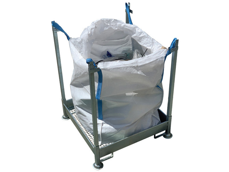 Kontener do Big Bagów Carvel 1070x1070x1260mm modułowy ze stali ocynkowanej