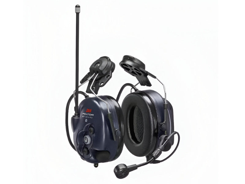 3M Peltor WS LiteCom Plus Attaches Casque Bluetooth PMR446 Bleu Etanche