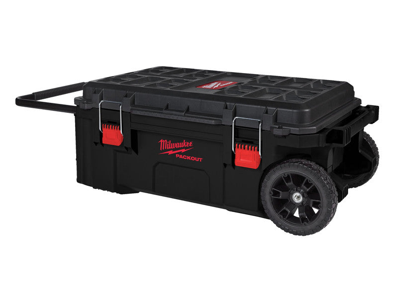 Milwaukee coffre porte outils PACKOUT 113kg roues industrielles modulaire