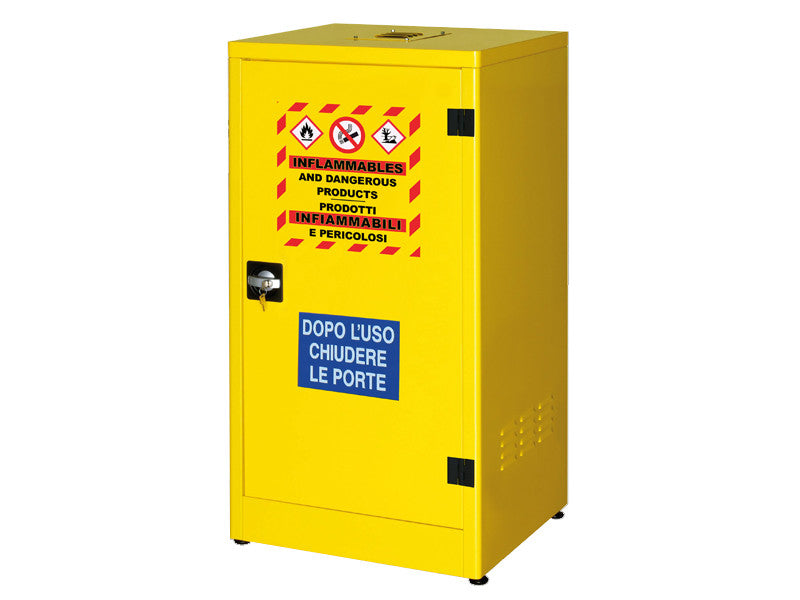 Armoire de sécurité Carvel 575x500x1100mm pour liquides inflammables et solvants