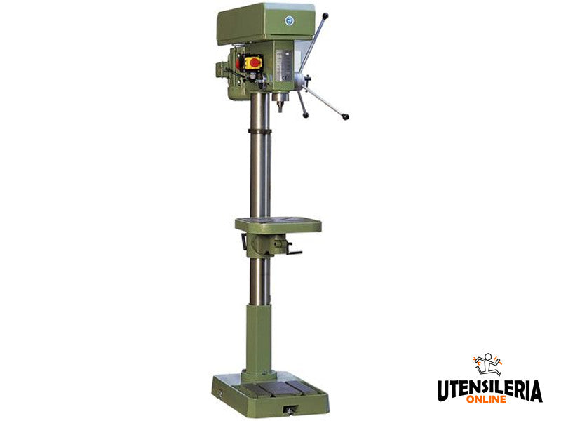 LTF 2,5 kW 220V Säulenbohrmaschine mit 9 Geschwindigkeiten und 25 mm Bohrkapazität 