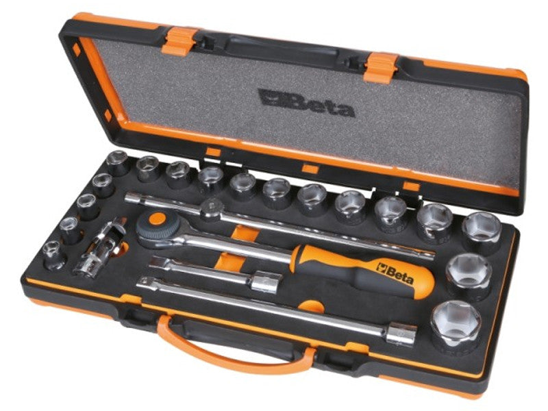 Beta utensili assortiment 17 clés à douille cliquet réversible 1/2 920A/C17MR