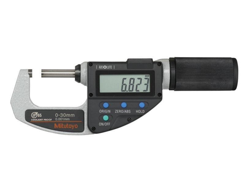 Mitutoyo micromètre numérique QuickMike 293-666-20 0-30 mm 0,001 mm IP65 avec sortie de données