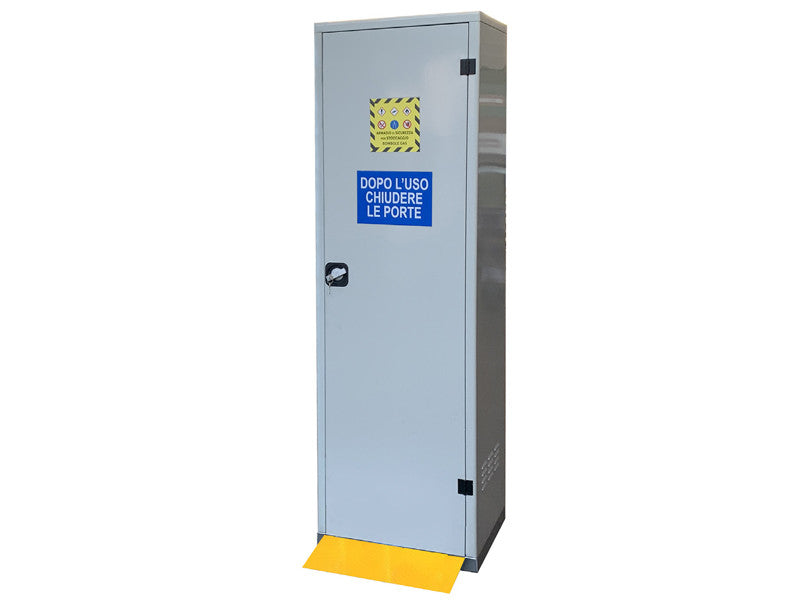 Armoire pour bouteilles de gaz comprimé Carvel 575x500x1850mm avec 1 porte pleine