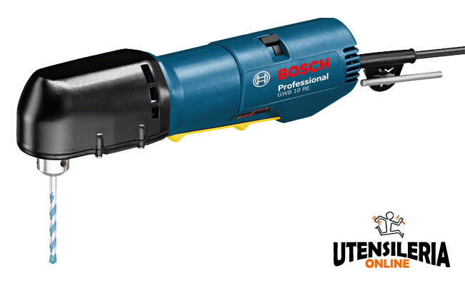 Bosch Wiertarka kątowa GWB 10 RE Professional 400W 1100 obr./min wiercenie w drewnie 22mm