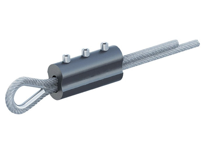 Pince serre-câble Rego pour systèmes de protection antichute Type C