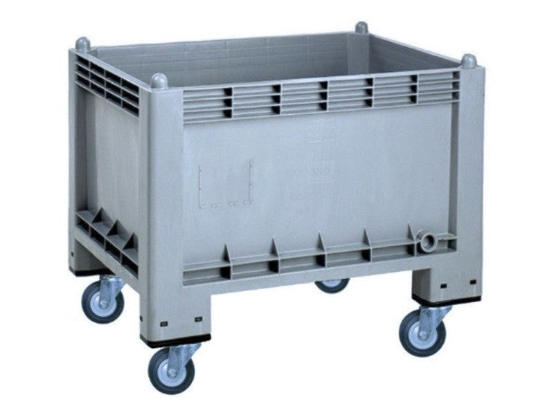Caisse palette Carvel 1000x700x800mm en polypropylène avec roues, 285lt