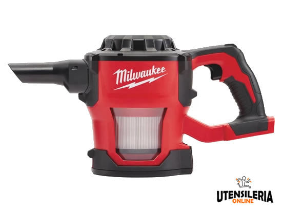 Milwaukee aspirateur compact sans fil M18 CV-0 18V sans batterie ni chargeur filtre HEPA