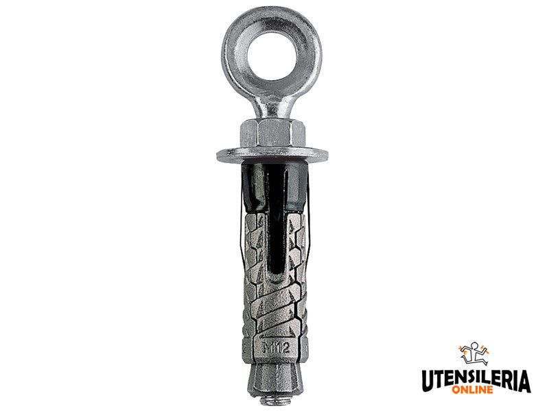 Cheville Fischer en fonte GM O avec oeillet (15 pcs) GM-O 6 oeillet Ø 12mm cod.500931 (50 pcs)