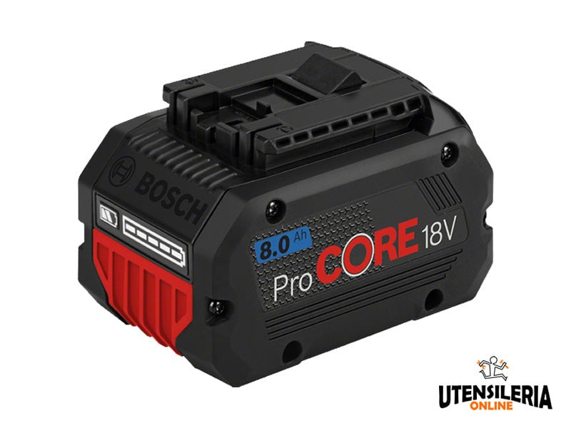Bosch Batterie ProCORE 18V 8.0Ah Li-Ion pour outils électroportatifs