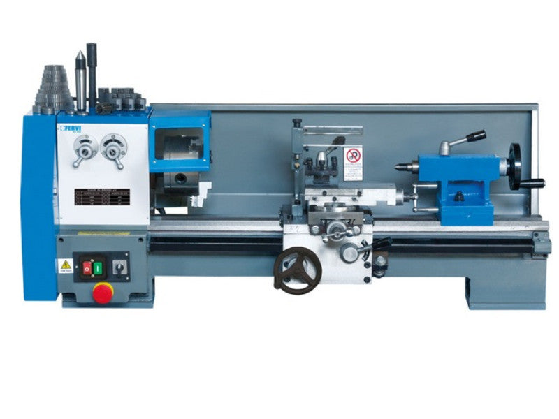 Tokarka równoległa Fervi 0708 ze zmianą biegów 230 V 0,55 kW