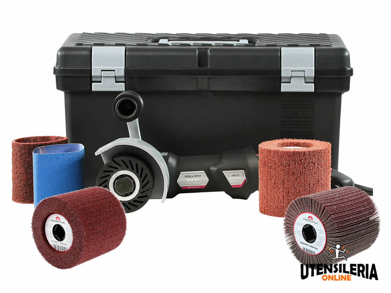 Set ponceuse électrique Eisenblaetter POLY-PTX 802 HT avec mallette