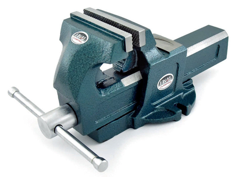 Finat MOP-T Stahl-Schraubstock für Rohre, 125 mm Backenbreite, 180 mm Öffnungsweite 