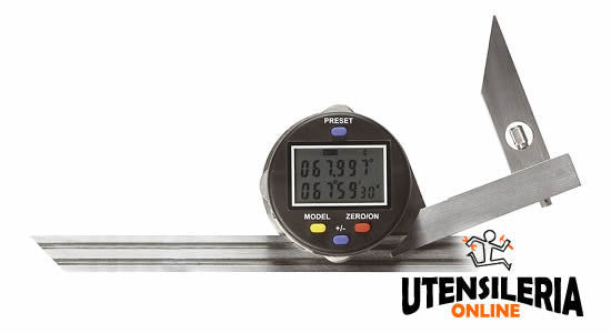 Abratools goniomètre numérique 300 mm inoxydable LTF 257.E0