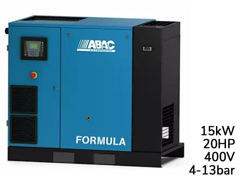 Abac compresseur rotatif à vis Formula IE 15X vitesse variable avec séchoir 4-13 bar