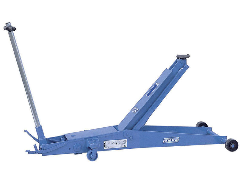 OMCN Hydraulischer Rangierwagenheber 120/S 4000 kg, Höhe 1030 mm, Blau, Ergonomisch 