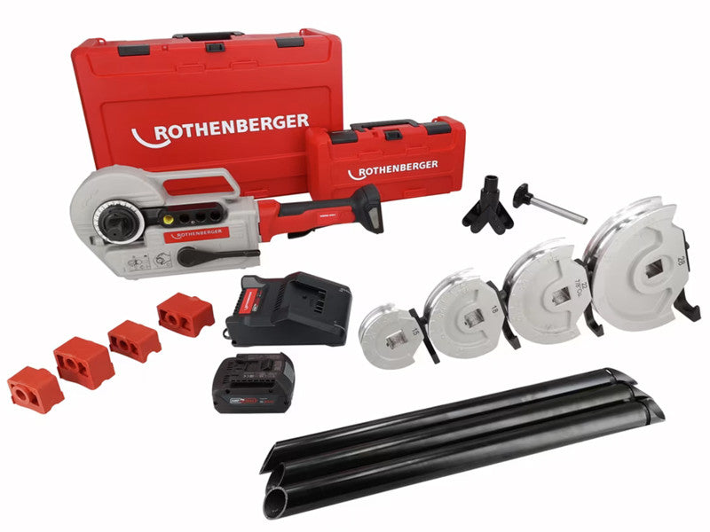 Rothenberger Robend 4000E Cintreuse Électrique 15-28mm Batterie + Matrices
