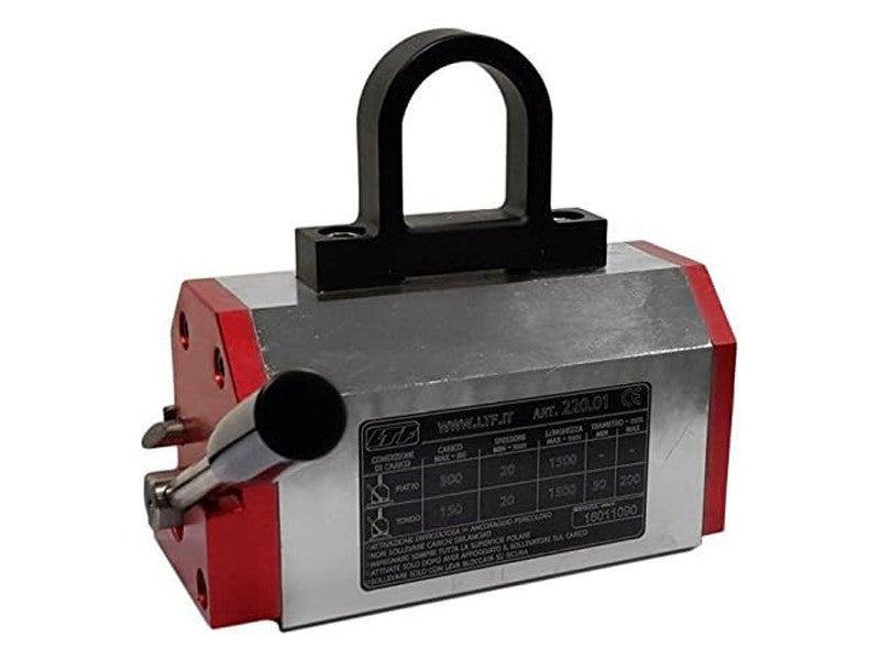Ltf aimant de levage permanent 220.01 néodyme 300 kg surfaces planes et rondes