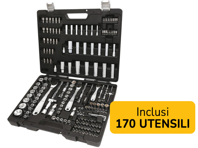 Coffret à outils Beta Worker BW 903E/C170 avec 170 outils universels
