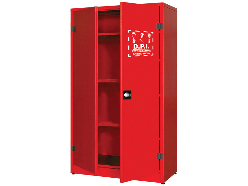 Szafa bezpieczeństwa na ŚOI Carvel 1075x500x1850mm z 3 półkami