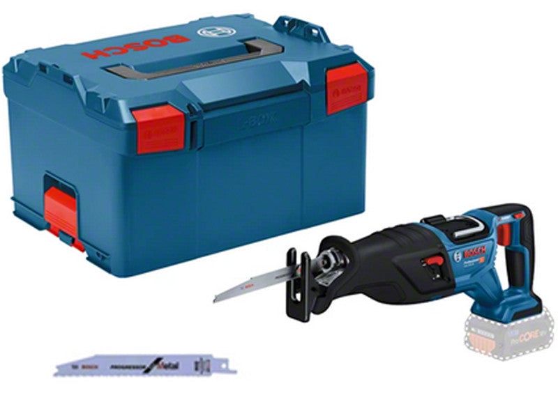 Bosch scie sabre sans fil GSA 18V-28 Professional BITURBO avec L-BOXX