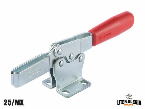 Speedy Block serrage rapide horizontal 25/MX acier inoxydable 68mm
