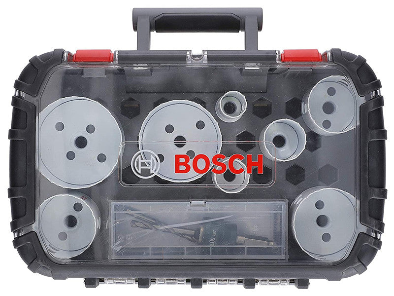 Bosch zestaw otwornic Progressor 25-86 mm do drewna i metalu, 11 sztuk