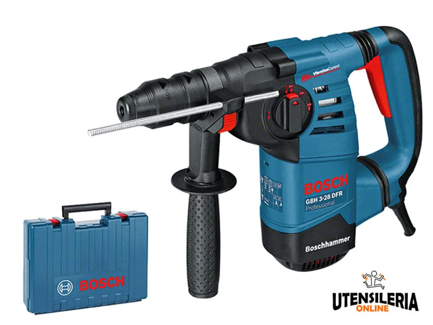 Młot udarowo-obrotowy SDS-Plus Bosch Professional GBH 3-28 DFR, 800 W, z walizką