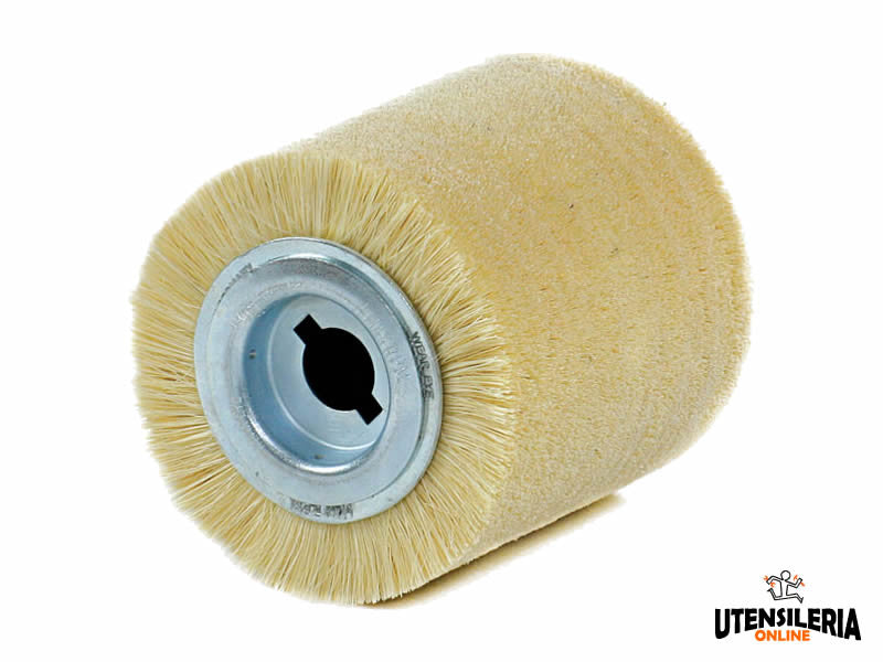 Eisenblaetter rouleau en fibre flexible pour le polissage du bois 100x100mm