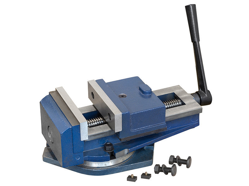 Étau à machine Fervi M024/200 avec base pivotante 360°, ouverture 220mm