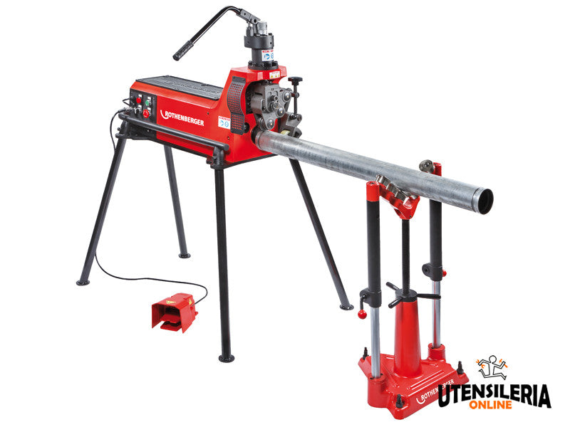 Rothenberger Rogroover 1-12" Machine à Rainurer Hydraulique pour Tubes Acier
