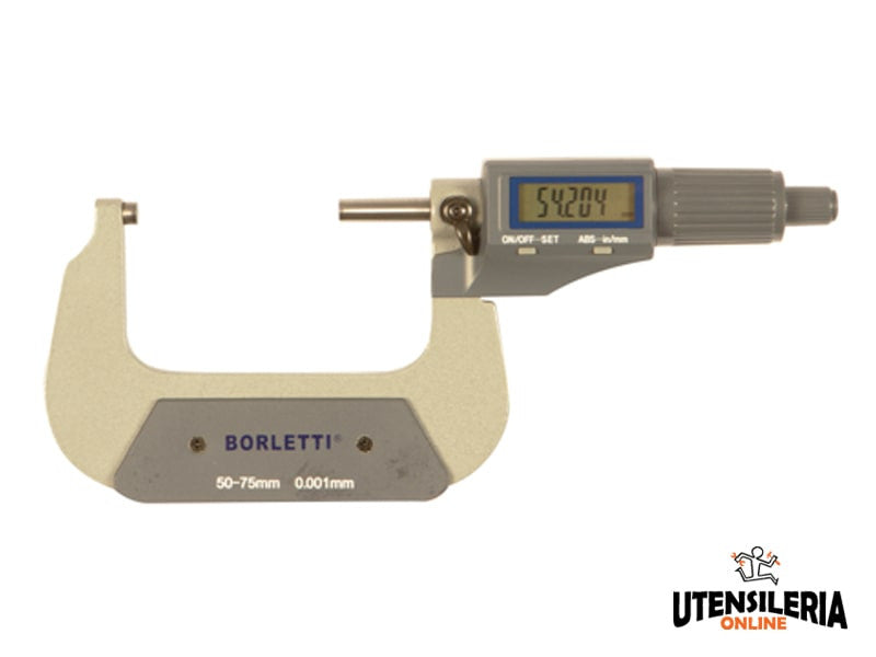 Micromètre numérique IP65 pour extérieur Borletti BMD7100 75-100mm