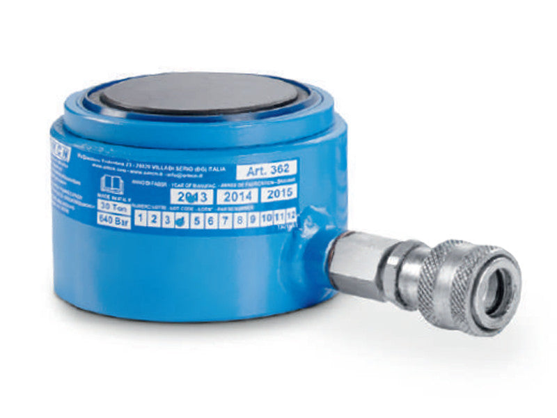 OMCN Hydraulikzylinder 362/M 30 Tonnen einfachwirkend Rückholfeder 78 mm 