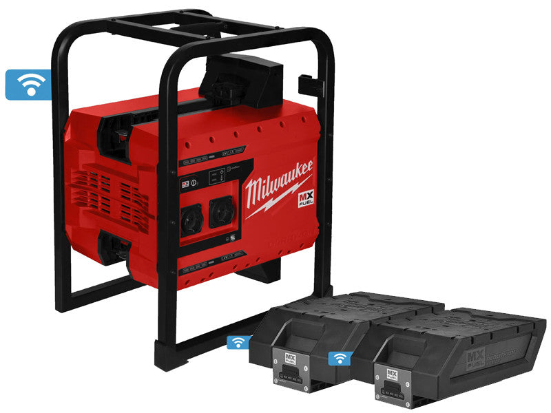 Milwaukee générateur MX Fuel PS One-Key 3600W batterie rouge écologique