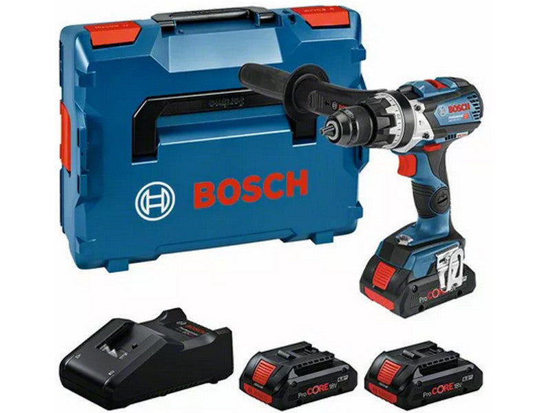 Bosch Professional perceuse-visseuse à percussion GSB 18V-110 C 110 Nm 3 batteries