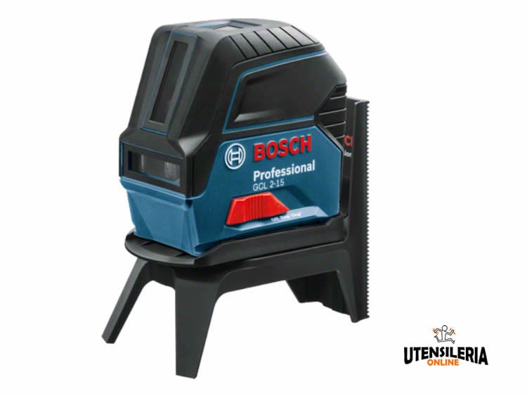 Bosch niveau laser croix GCL 2-15 Professional rouge 15m avec support RM1