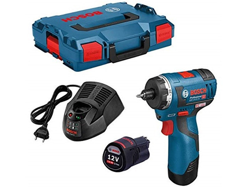 Bosch perceuse visseuse sans fil GSR 12V-20 HX Professional 2 batteries 3Ah