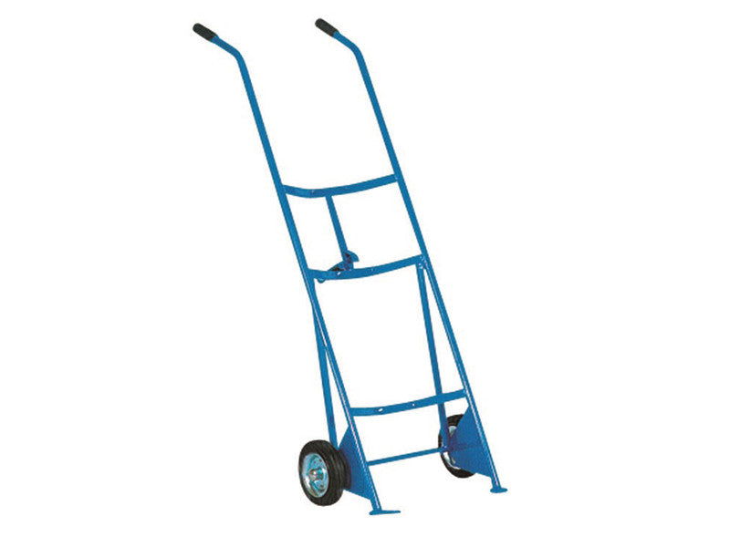 Chariot porte-fûts Carvel 600x1600mm pour fûts métalliques 220lt, charge 300Kg
