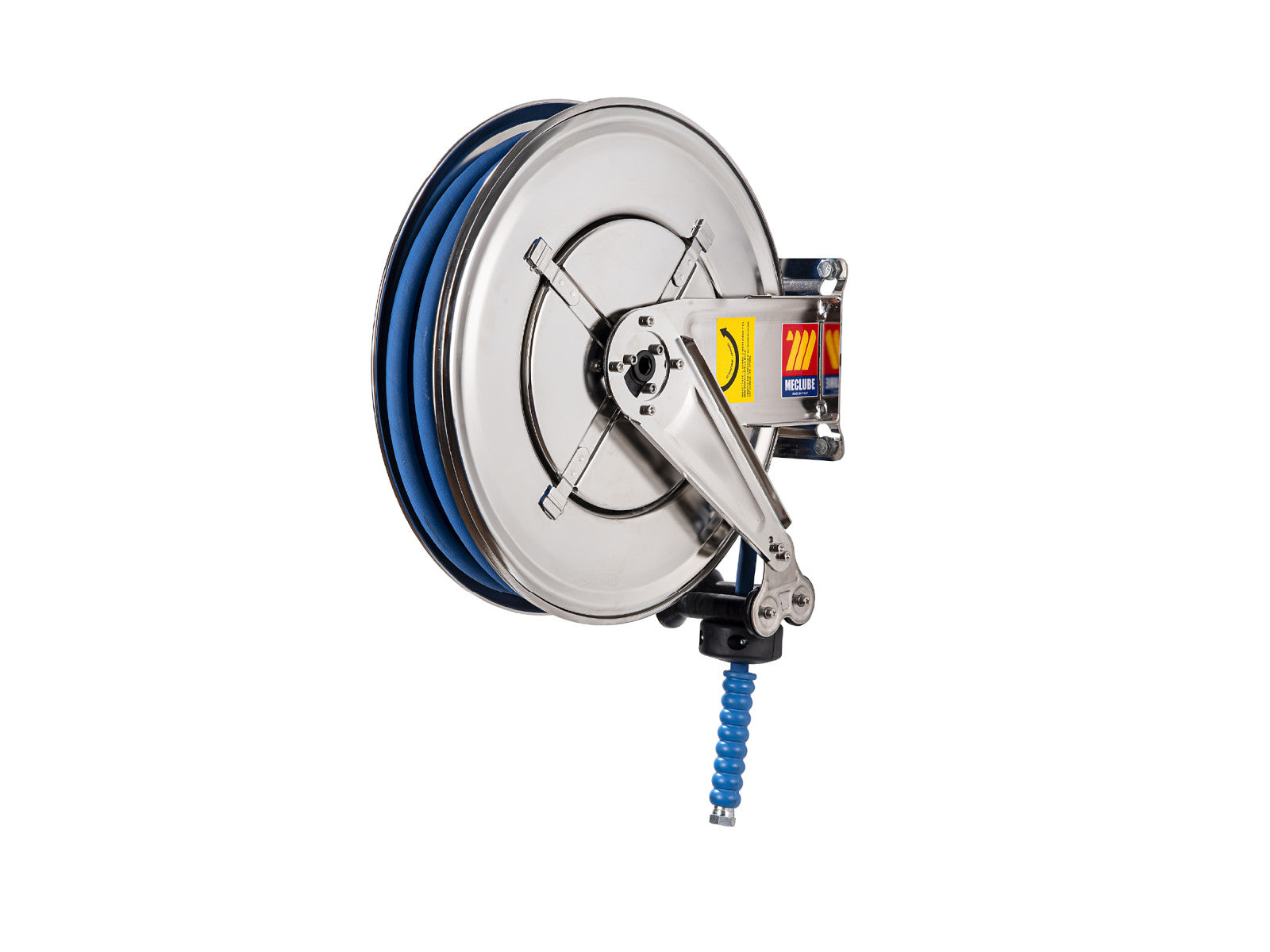 Meclube FX-460 dérouleur tuyau 18m acier inoxydable 400 bars