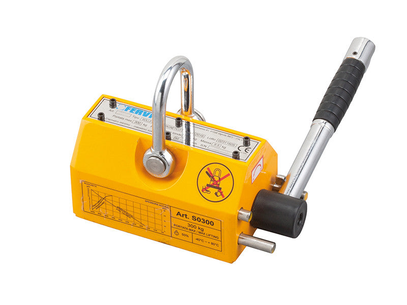Élévateur magnétique au néodyme Fervi S0300, capacité 300 kg