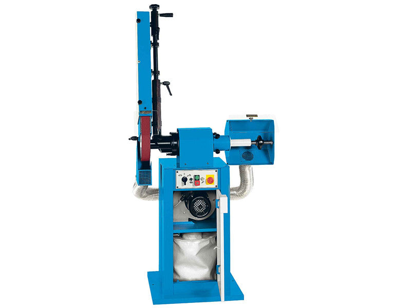 Aceti Ponceuse à bande ART.32 1,9 kW 400V bras orientable bleu vif