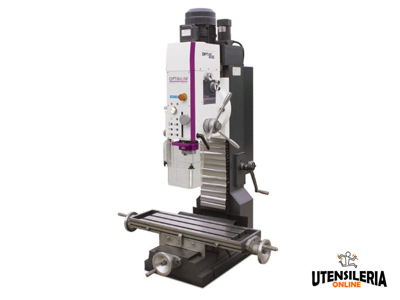 Optimum MH 50G Fräsbohrmaschine mit 12-Gang-Handschaltung 