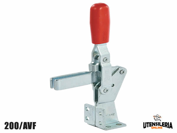Speedy Block serrage rapide vertical 200/AVF base droite et frontale 103mm