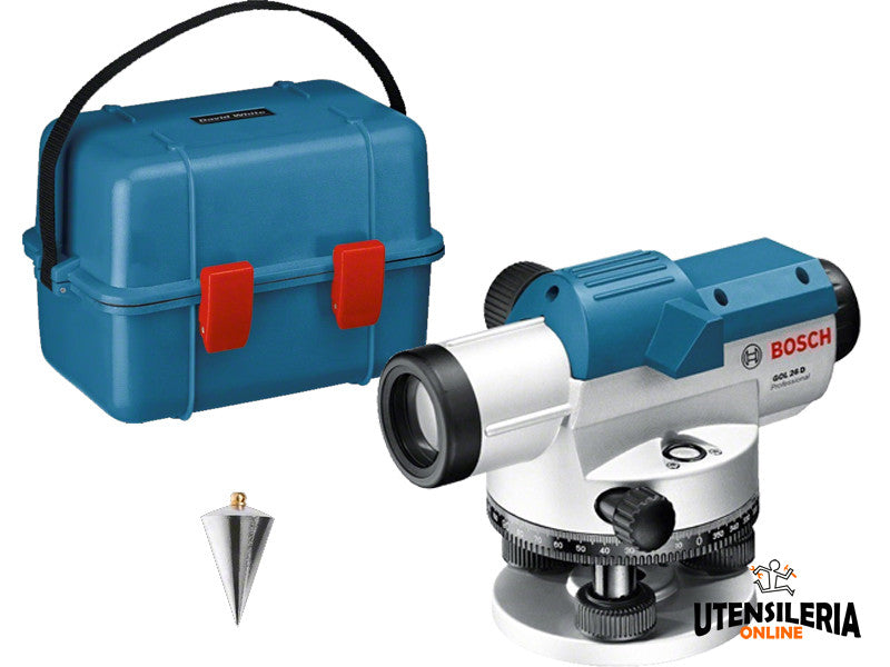 Bosch niwelator optyczny GOL 26 D Professional powiększenie 26x zasięg 100m
