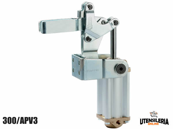 Speedy Block pneumatischer Schnellspannhebel 300/APV3 zum Öffnen der Klemmvorrichtung
